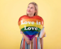Preview: Folienballon Love is Love